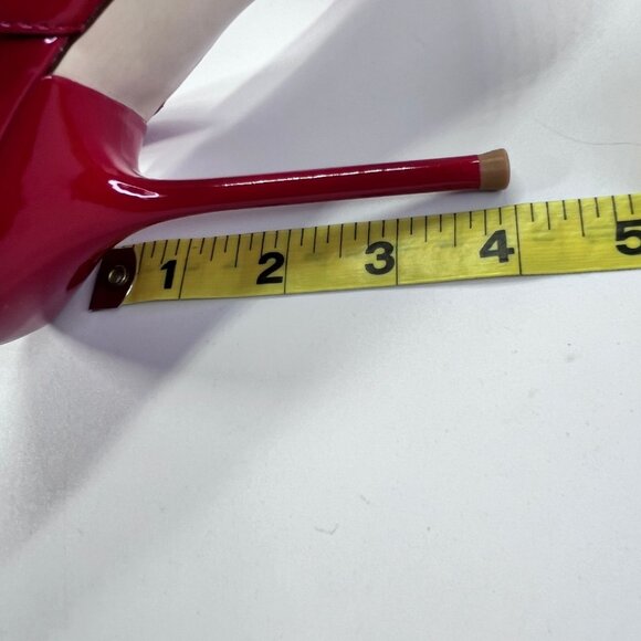 Steve Madden Lilac Pink Velvet Heels Size 7.5 Stiletto Ankle Strap High Heel - Picture 16 of 16